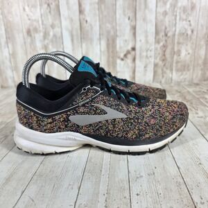 Brooks Launch 5 Women's Running Shoes Multi‎ Color Speckle Black Teal Size 7